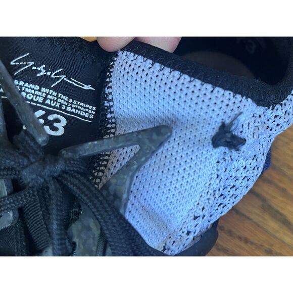 Y3 White Black Yohji Yamamoto Running Basketball Sneakers Trainers  Mens Sz 11.5 - Picture 11 of 14